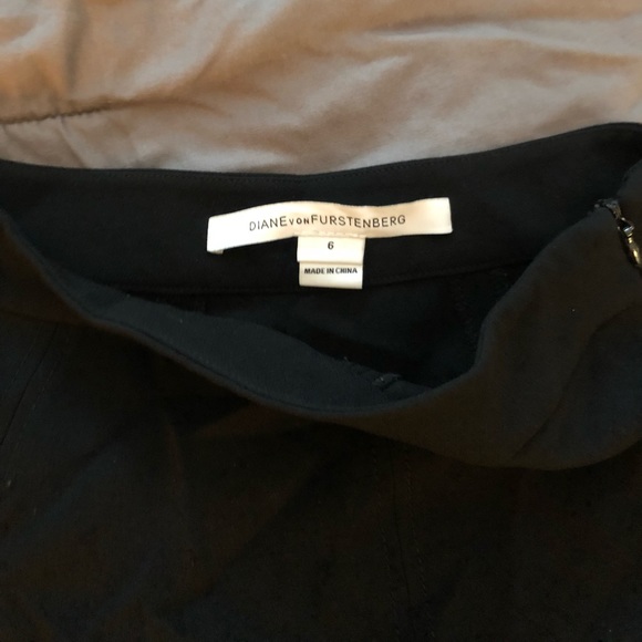 DVF fit and flare black skirt - Picture 2 of 4